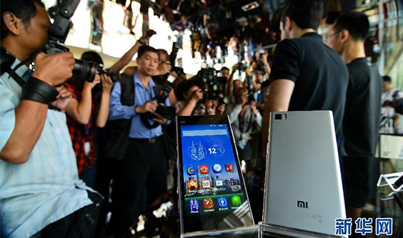 中國"小米3"智能手機進入馬來西亞市場
