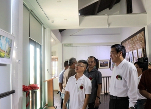 馬來西亞水彩畫協會會員作品展在馬六甲舉行